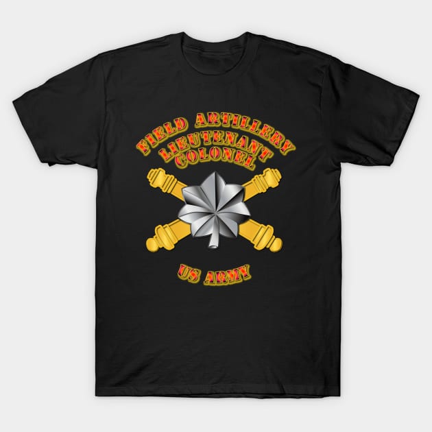 Artillery - Officer - Lieutenant Colonel T-Shirt by twix123844